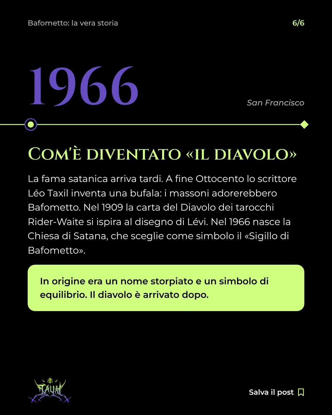 Tavola 6 di 6: Il diavolo (1966)