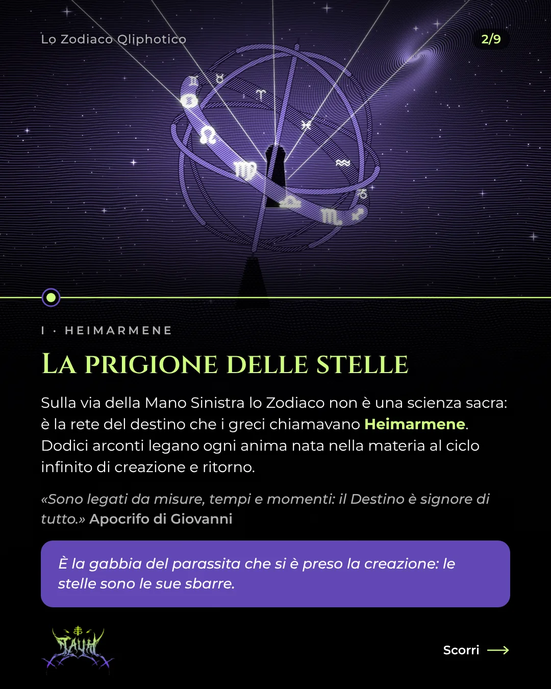 Tavola 2 di 9: La prigione delle stelle