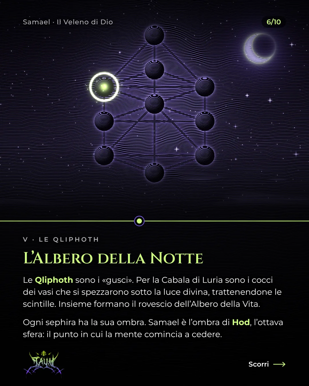 Tavola 6 di 10: L’Albero della Notte